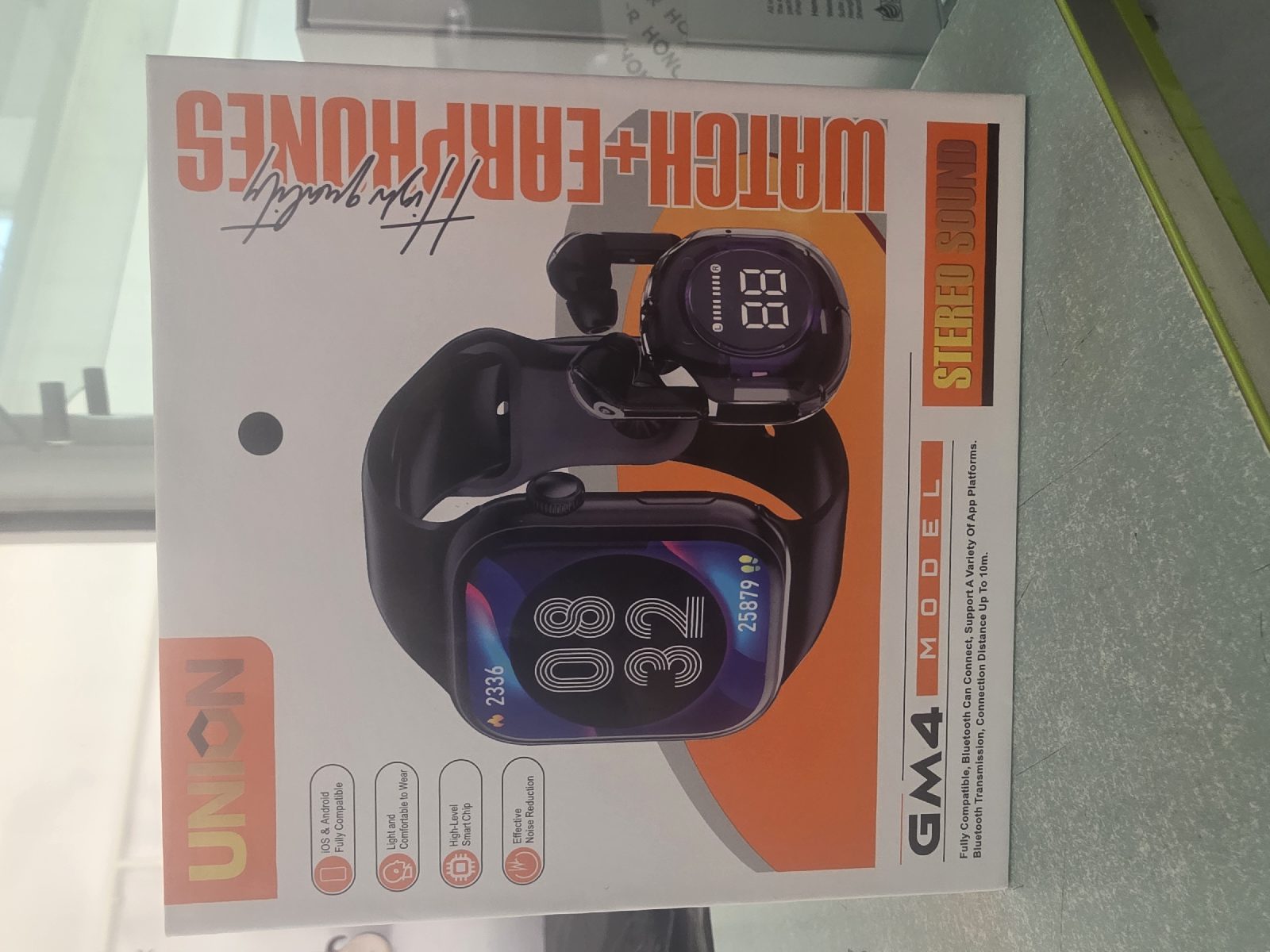Часы Smart+Наушник Union GM4