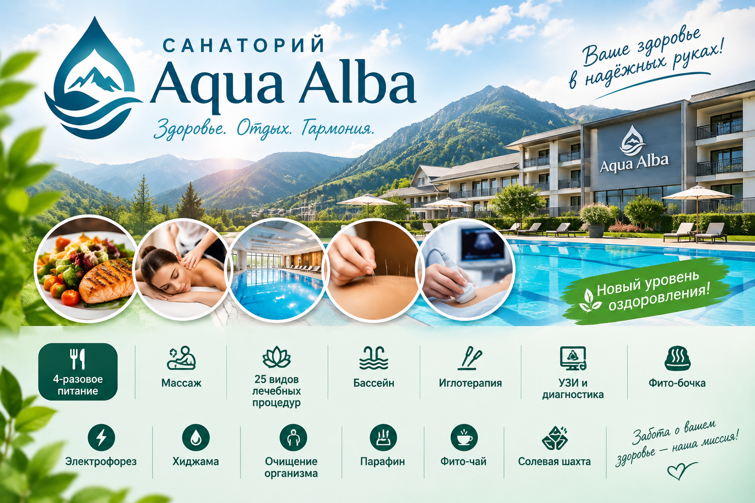 Санатория Aqua Alba